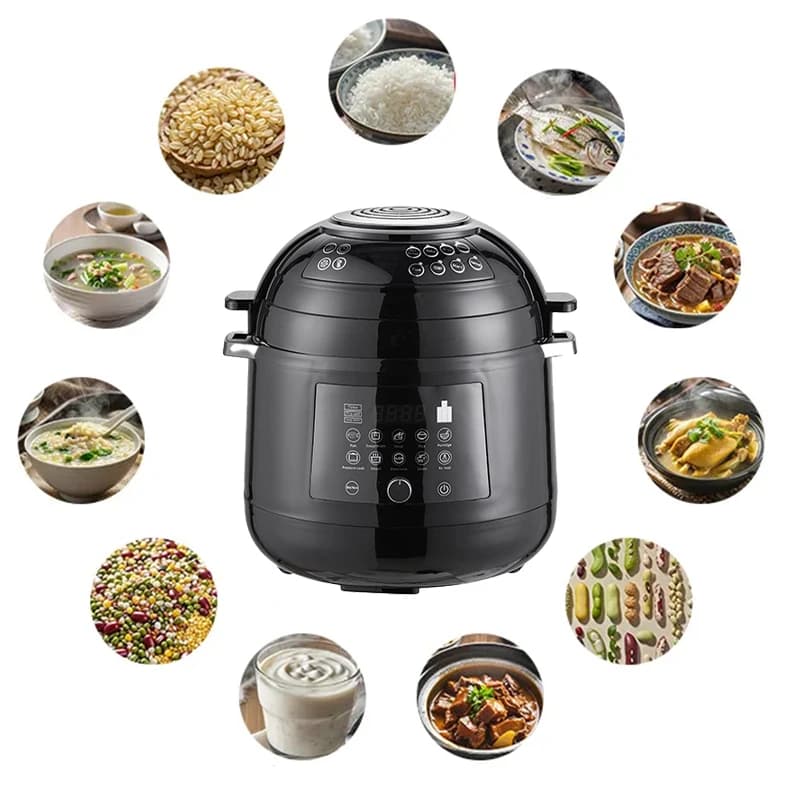 Professional Multifunction Air Fryer 10-in-1 Electric Pressure Cooker Stainless Steel Non-stick Coating Aluminum Inner Pot