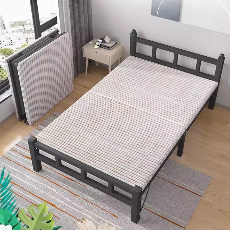 Supporto per le gambe unico Letto pieghevole Lettura Camera da letto unica Dormire Letto pieghevole Struttura Lounge Meubles De Chambre Accessori per la casa