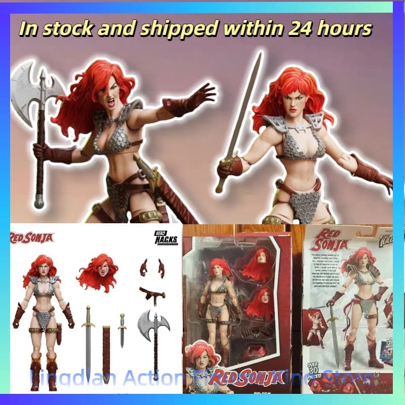 Disponibile BFS Boss Strike 1/18 Deluxe Edition Red Sonya Action Figure Modello di Personaggio Animato Giocattolo da Collezione Regalo