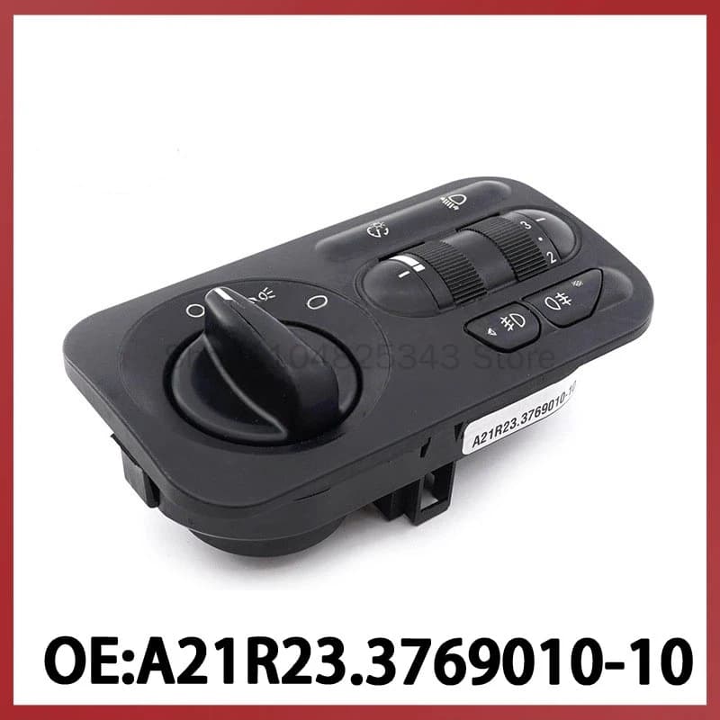 A21R23.3769010-10 For Lada Automobile Headlight Fog Light Adjustment Switch Headlamp Combination Switch