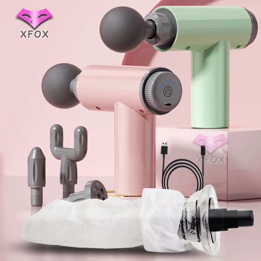 Massge Gun Vibration Muscle Relaxation of Deep Fabrics Massage Portable Fitness Device for Body Arm Pain Relife