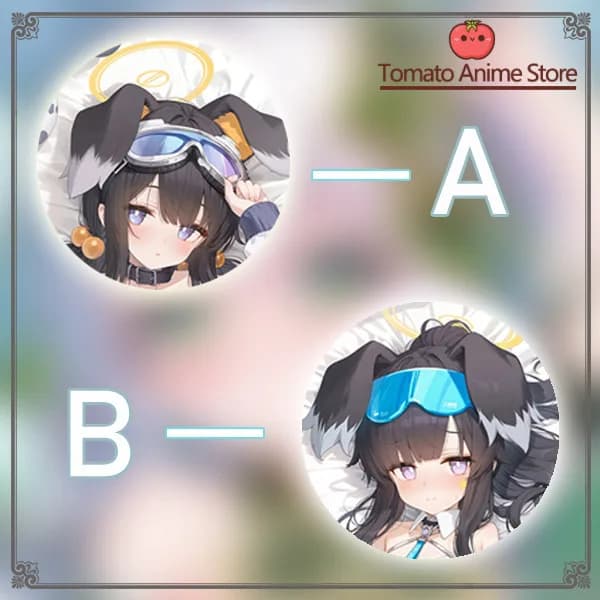 Archivio blu Nekozuka Hibiki Gioco anime Dakimakura Hing Body Federa Cuscino Otaku Fodere per letto Natale