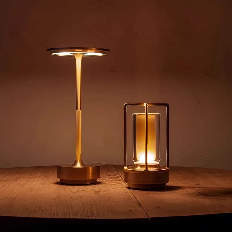 UFO Creative Table Lamp Rechargeable for Bar, Coffee, Restaurants, Camping and External Use