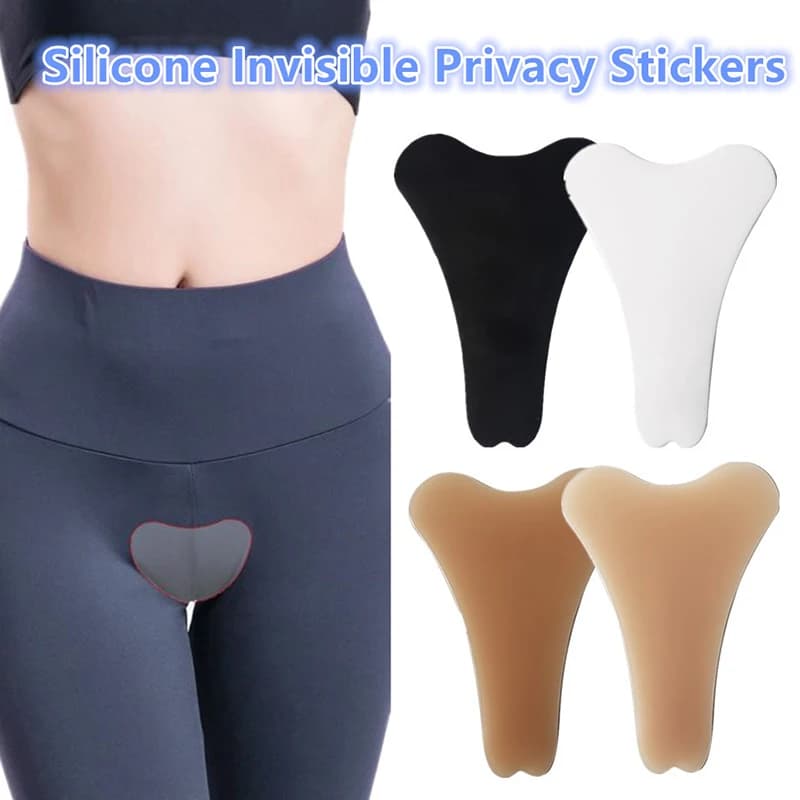 Correttore adesivo invisibile in silicone con punta di cammello riutilizzabile senza traccia per le donne Leggings costumi da bagno Activewear copertura impermeabile