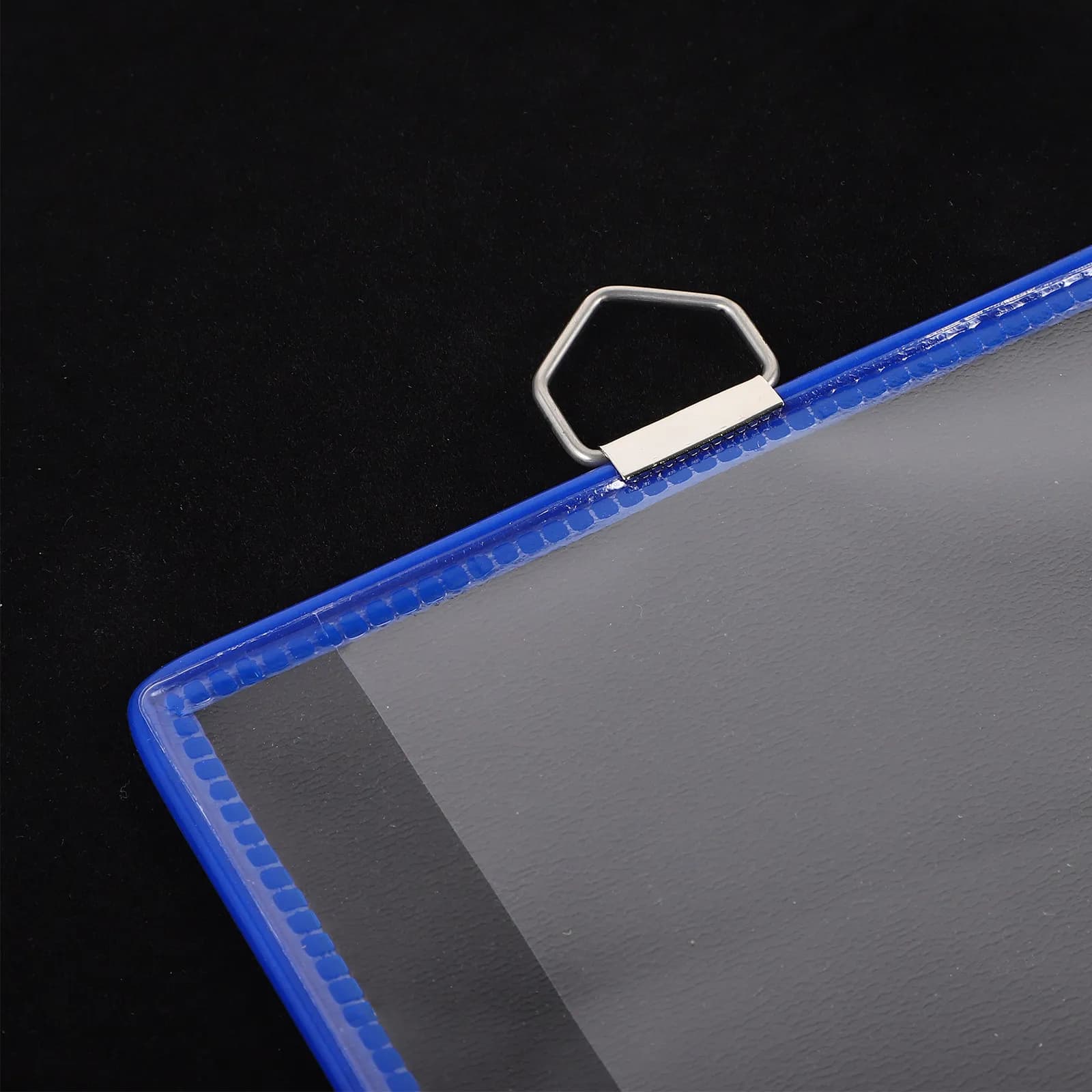 2Pcs File Display Bag Hanging Wall File Organizer Clear Plastic Folder Holder Office Document Storage Organizer
