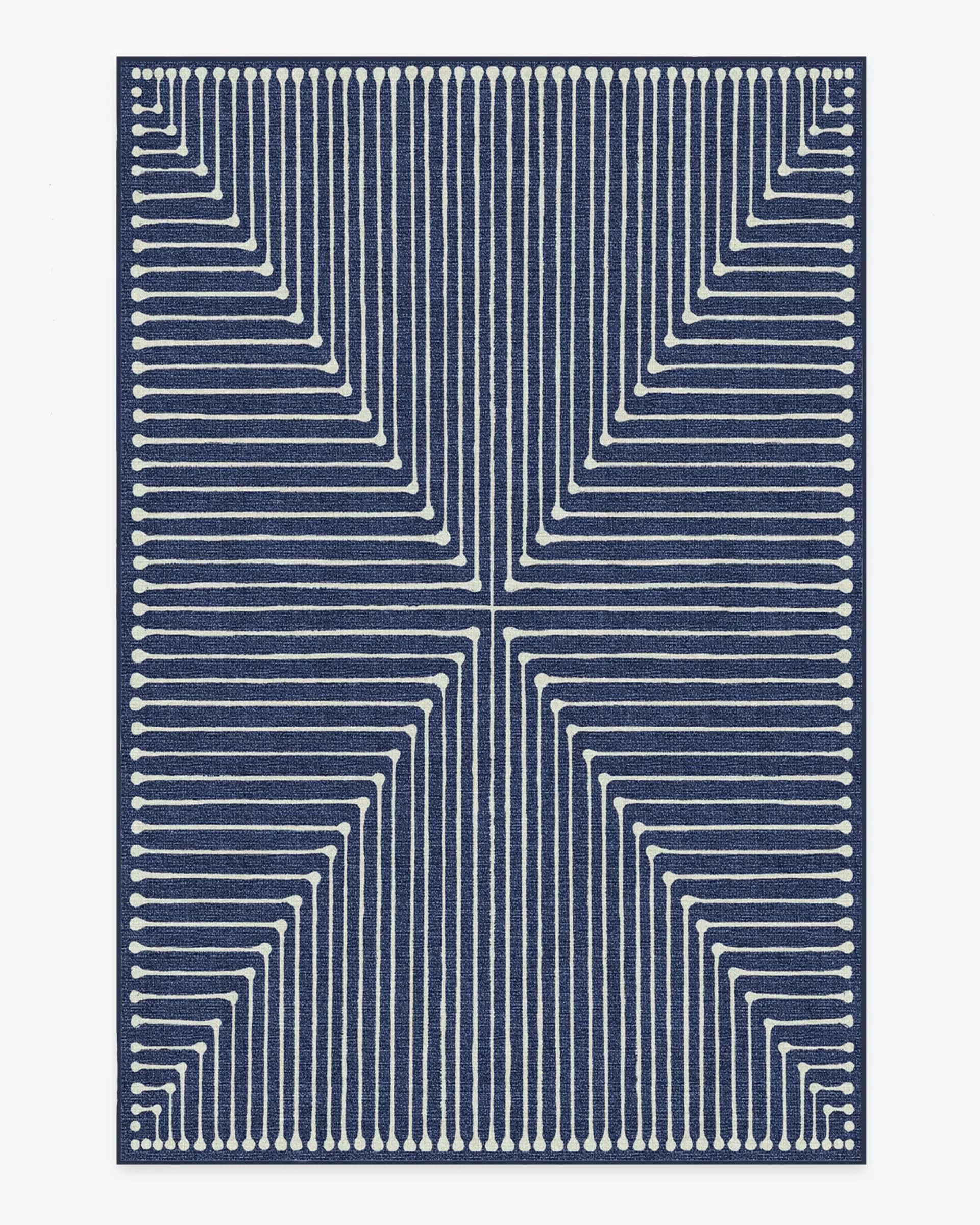 Jonathan Adler Inkdrop Blue Slate Living Room Sofa Carpet for Large Areas Interior Modern Fashion for Home Simple Decorative Carpet