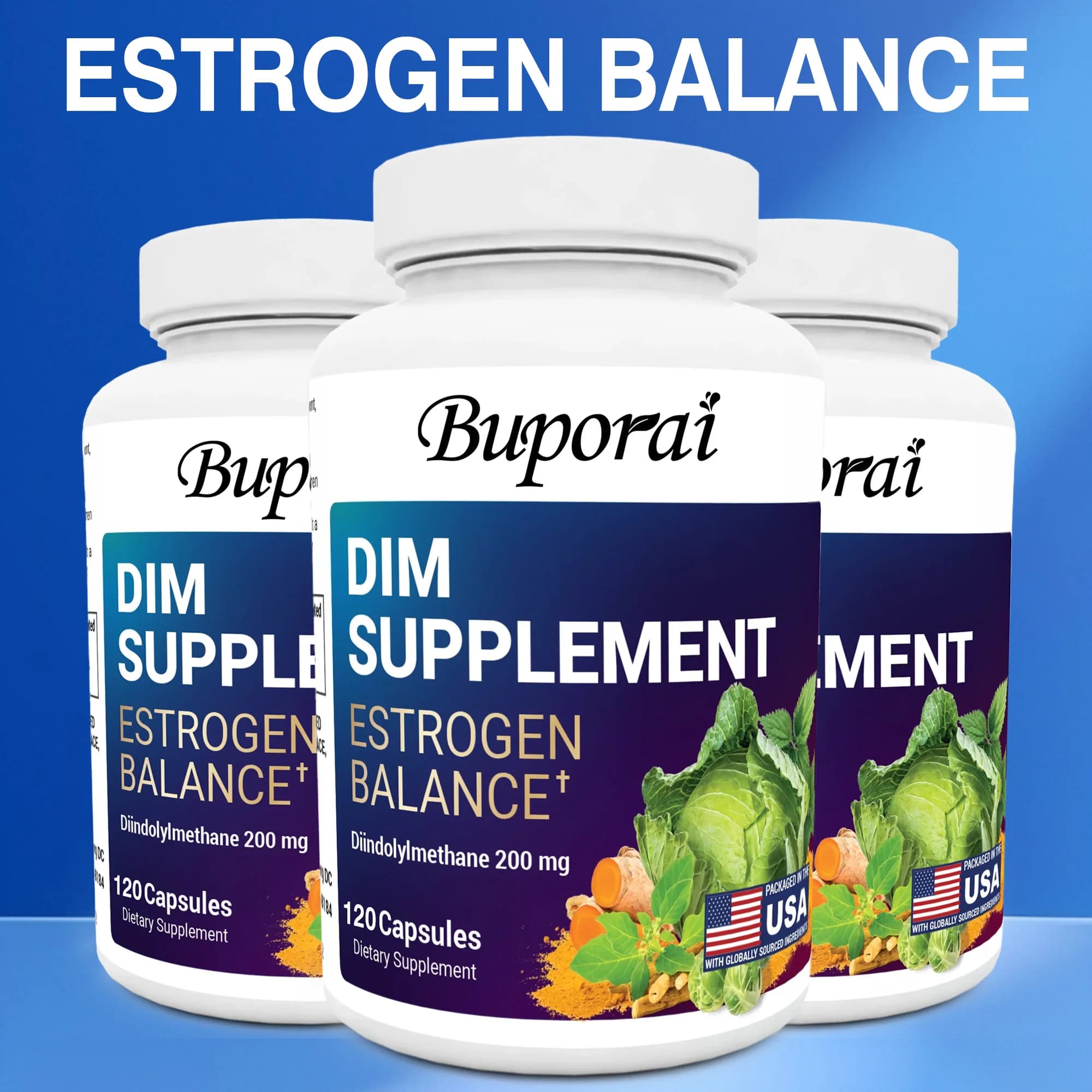 DIM 200mg supplement: improves absorption, promotes extensive metabolism and maintains hormonal balance