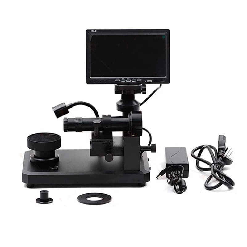 30X-110X Lettore di gioielli in vita Professionale Digitale Cintura con diamanti Visualizzatore di iscrizione laser Fotocamera per microscopio