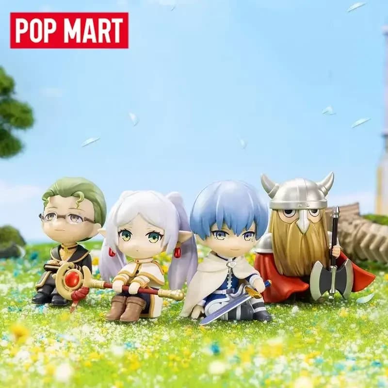 POP MART GONG FRIEREN Series Blind Box Toys Kawaii Anime Action Figure Scatola a Sorpresa Mystery Box Bambole