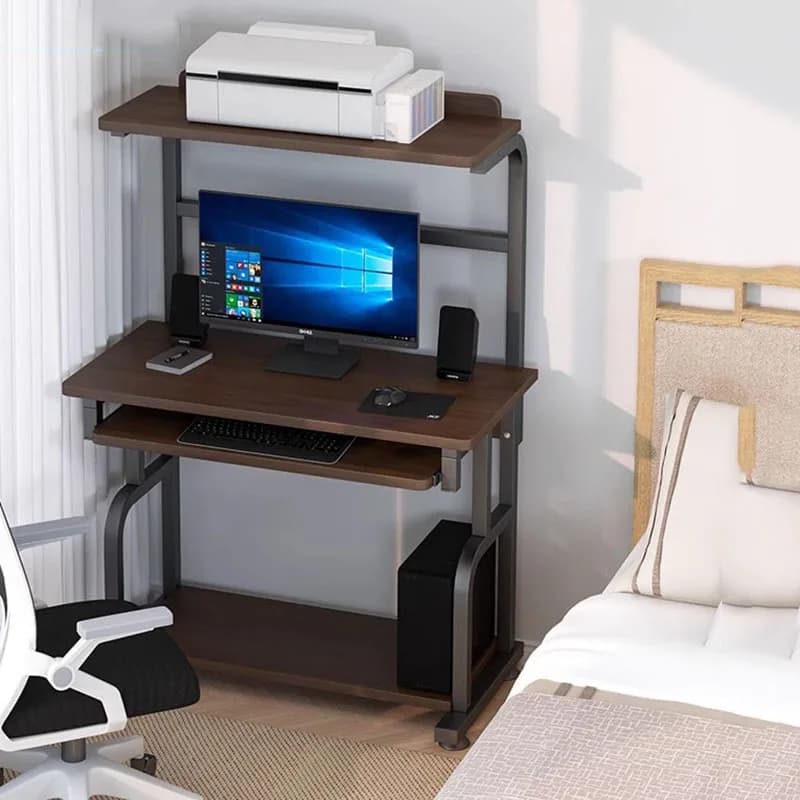 Console in piedi Scrivanie per computer Studio Scaffali per studenti Scrivanie per computer portatili Tastiera Gaming Escritorios Mobili alla moda