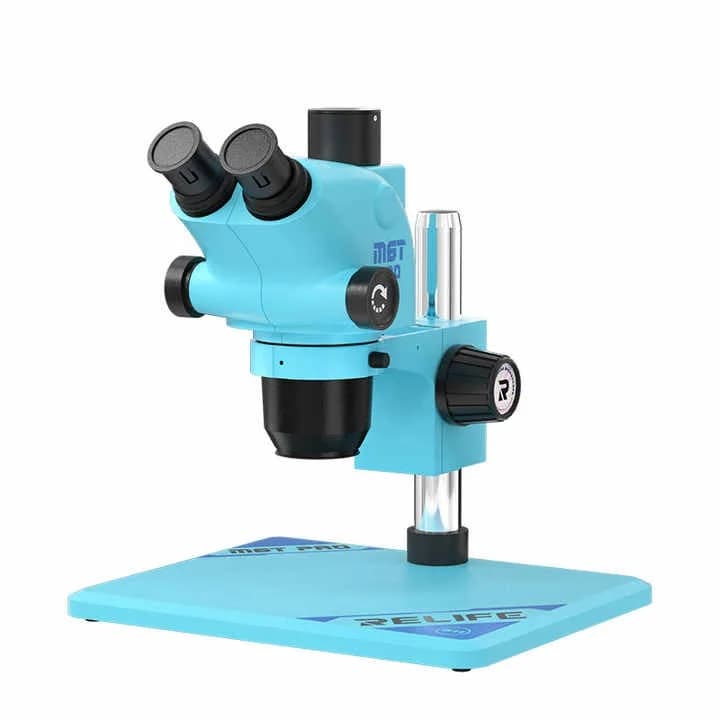 RELIFE RL-M6T Pro-B11 Microscopio stereo trinoculare HD per riparazione gioielli telefono cellulare Strumento microscopio per saldatura PCB