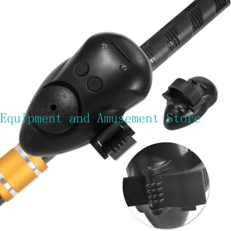 Y1uc Fishing Morting Alarm, Electronic Has Heste Avvisi Indicatore LED Alarms Nero