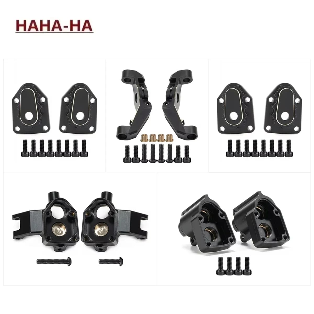 Brass Weights Snode Snode Fittings Slide Blocks Portal Cover Plates Axis Housing for RC Crawler 1/18 UTB18 Capra Optional Parts