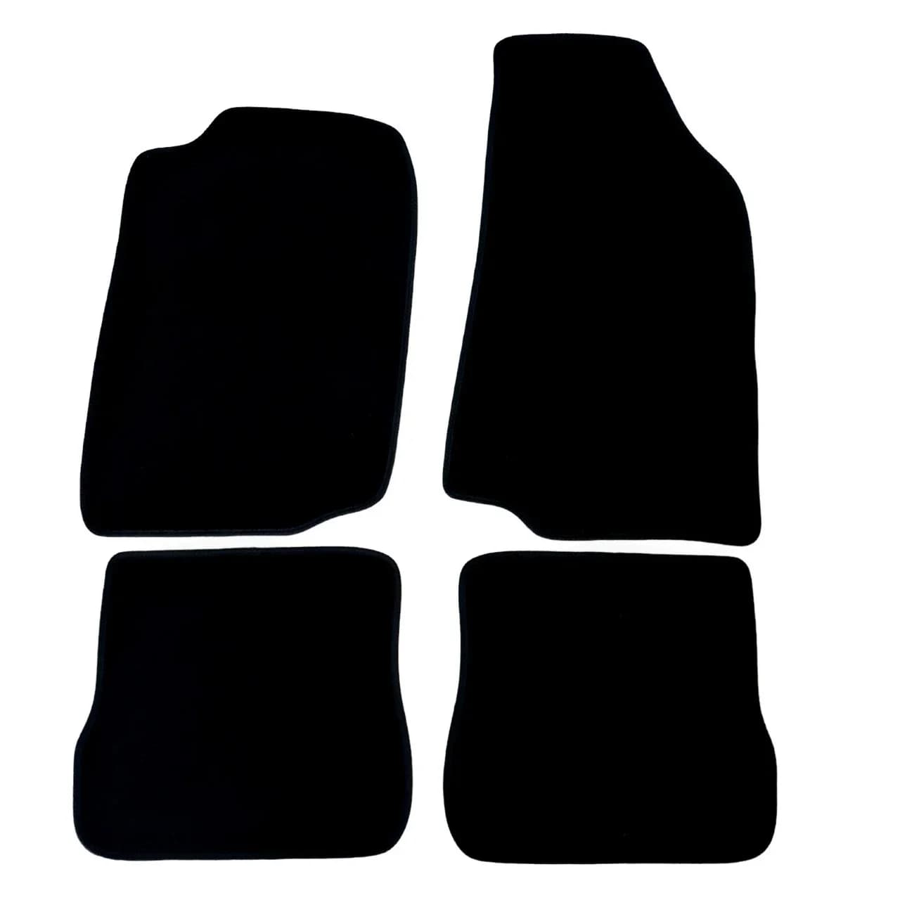 Tappetini auto originali per VW Golf Mk2 dal 1983 al 1993 Tappeti neri impermeabili in velluto Fodere automatiche