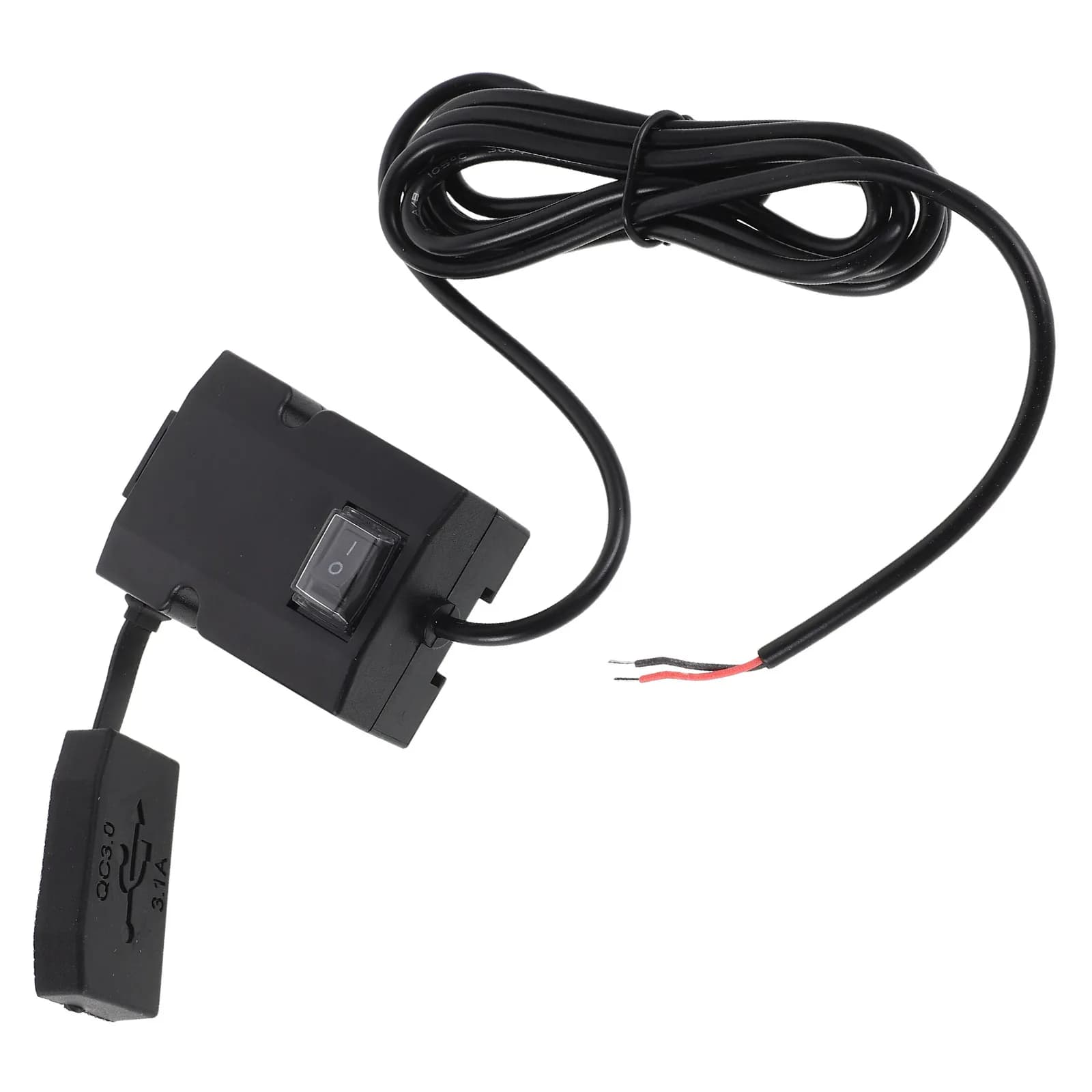 Dual Port USB Motorcycle Charger Waterproof Handlebar Phone Charging Adapter for Mobile Tablet Devices Car USB Port