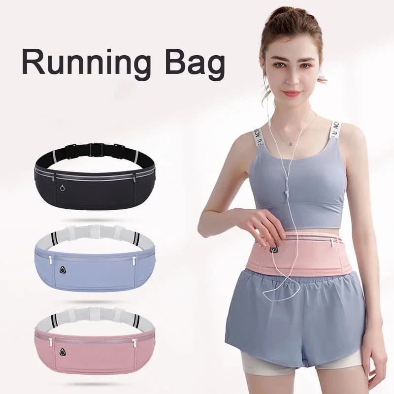Running Bag Waist Bag Belt Sports Fanny Pack Mobile Phone Bags Gym Running Smart Phone Jogging Run Cycling Bag For Daily Outdoor
