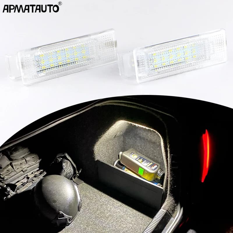 Car Trunk Luggage Compartment Light White bulb Error Free Interior Lamp For VW Golf Scirocco Touran Jetta CC B6 B7 Sharan Caddy