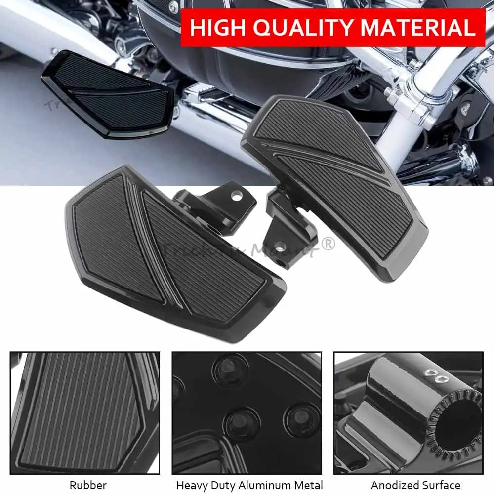 Accessori moto Resto Driver Pedane Pedale Rider Pedane Larghe Per BMW R18 Classic 100 2020-2023+
