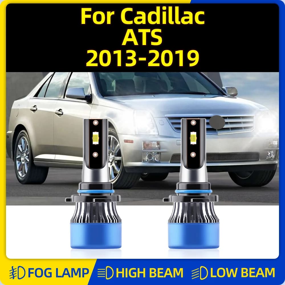 9012 HIR2 lampadine per fari a LED Canbus 20000LM lampade Auto Super luminose 6000K per Cadillac ATS 2013 2014 2015 2016 2017 2018 2019