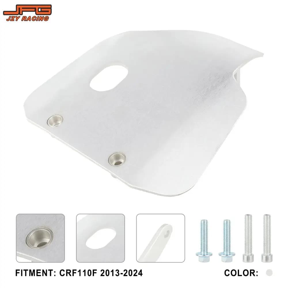 Per CRF110F Moto CNC Telaio di Protezione Accessori Piastra Inferiore di Copertura Per Honda CRF110F 2013-2022 2023 2024 Dirt Pit Bike