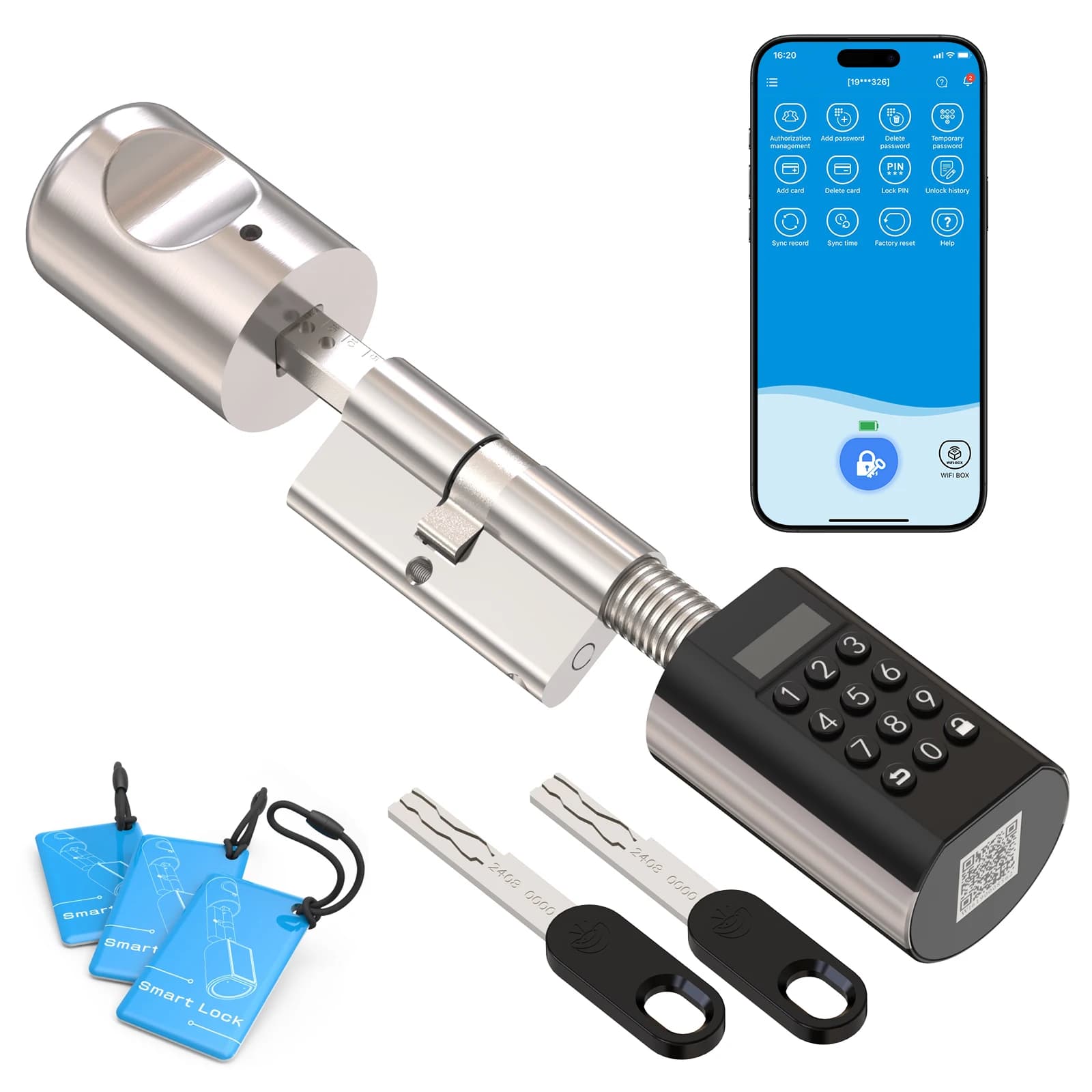 Cilindro della serratura della porta con tastiera Smart Lock PCB71