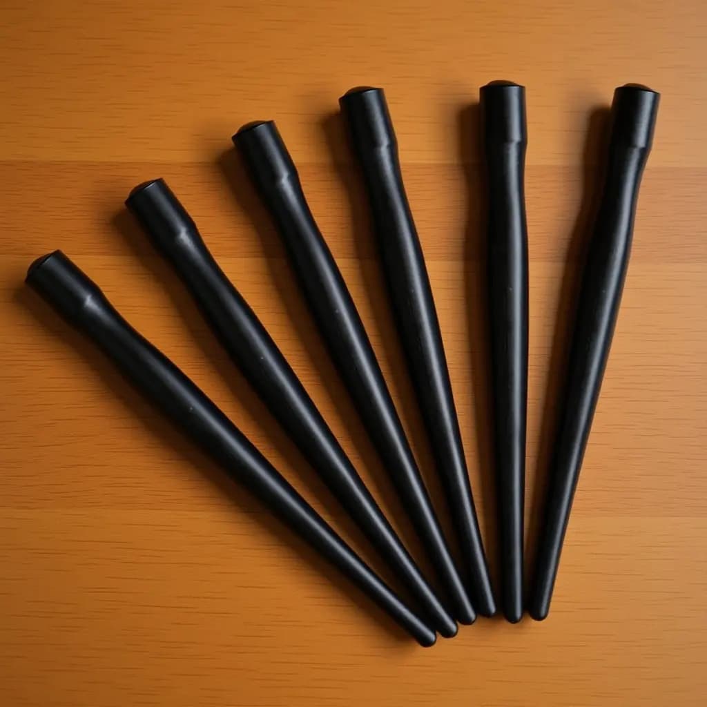 6Pcs Dip Pen Holders Plastic Calligraphy Pen Barrel Set Daily Use Compatible with Various Nibs Reusable Calligraphy Accessories
