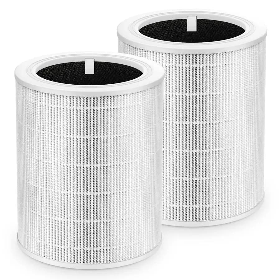 Filtro di Ricambio 600S per Purificatore d'Aria Intelligente LEVOIT Core 600SP, Core600SRF, Filtro HEPA 3in1 con Carbone Attivo per Casa Grande R