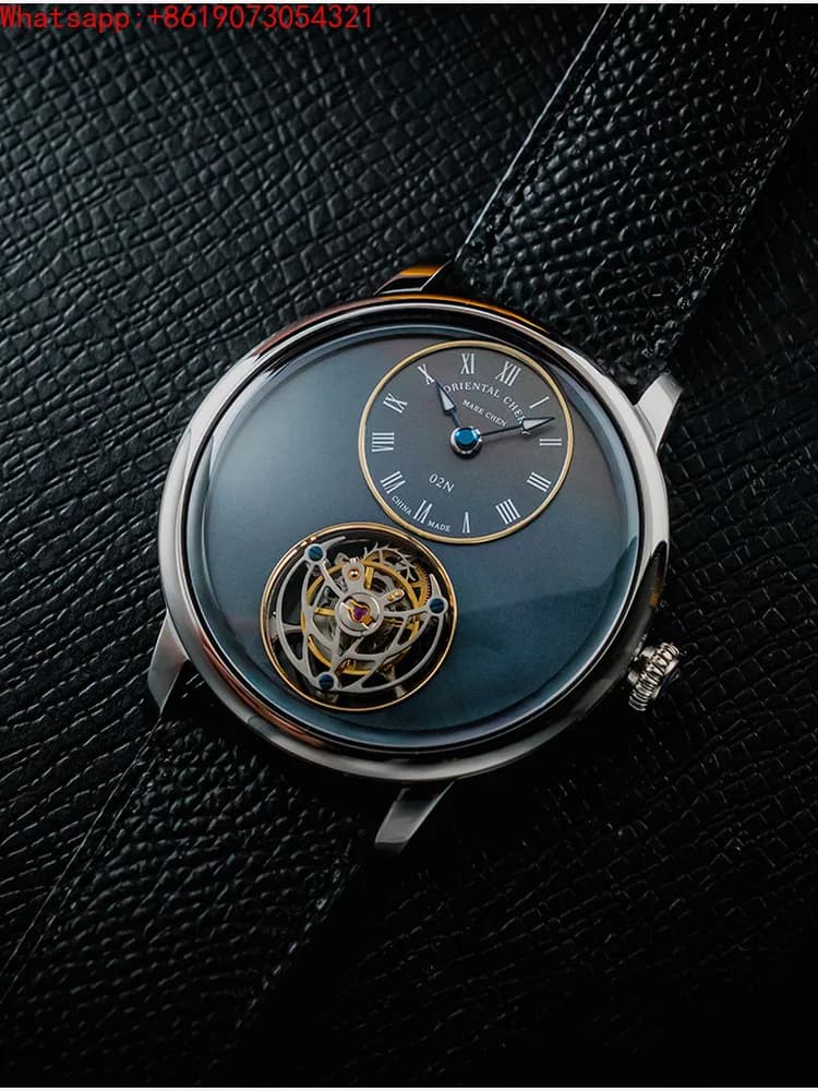 The Great Qin Empire 02N ORIENTAL CHERRY Tourbillon Mechanical Watch
