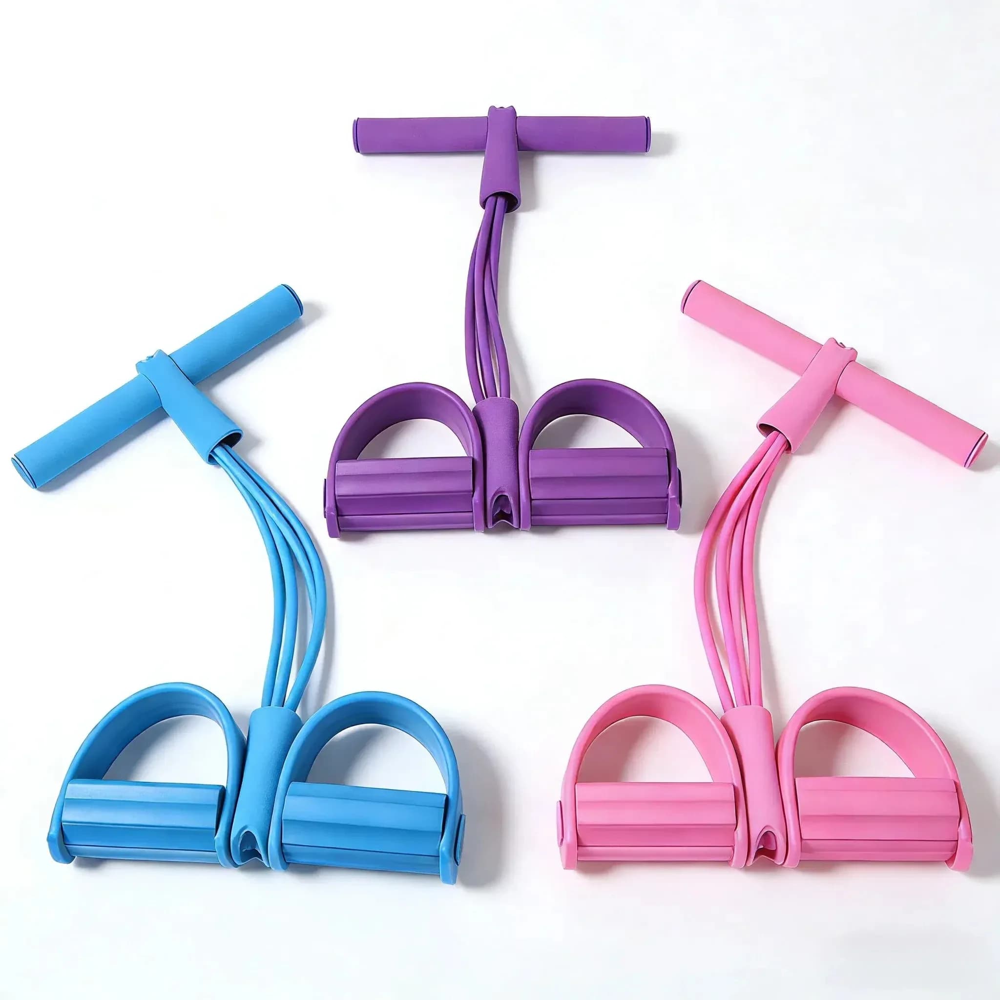 4 Resistance Elastic Pull Rope Training Device, Abdominal Resistance Band, Used In Home Gym, Exercise Training Fitness Equipment