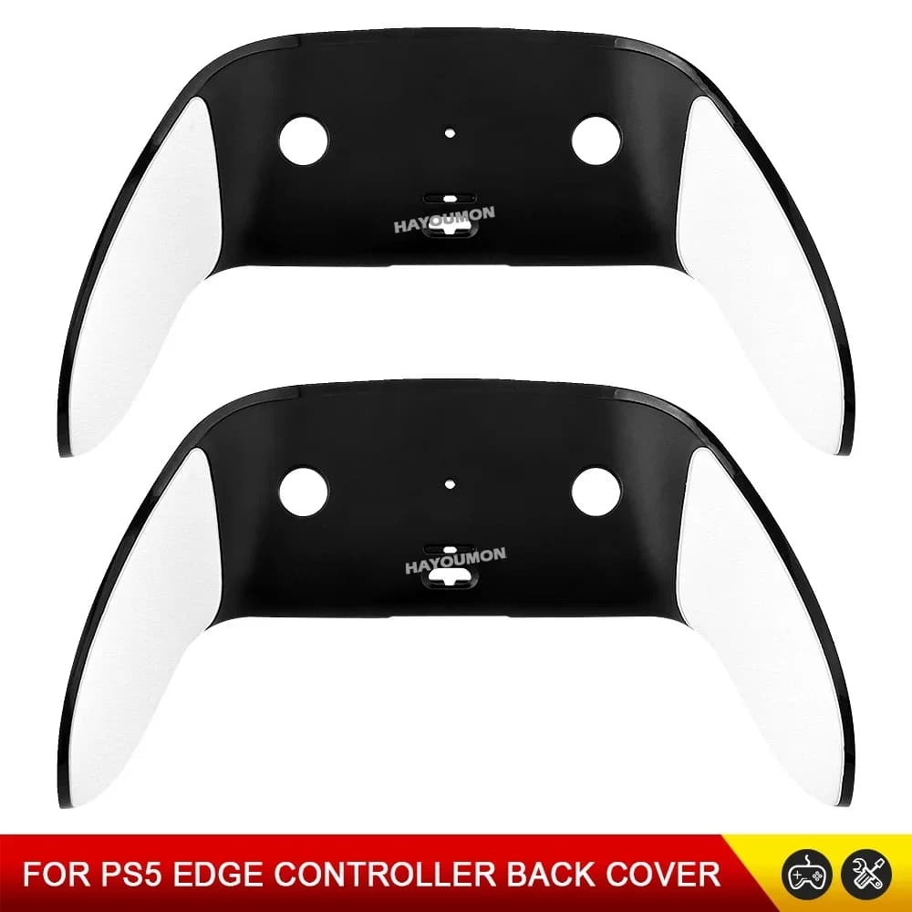 Set da 2 Pezzi per PS5 DSE, Cover Posteriore per Controller PS5 Edge, Custodia Anti-Sudore e Antiscivolo, Accessori per Riparazione Gaming