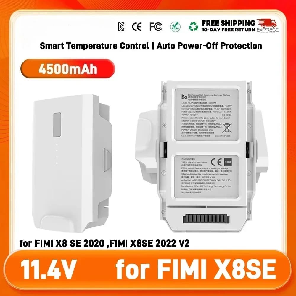 Per FIMI X8SE 2020 2022 Drone Batteria 4500mAh Lipo Batteria di volo intelligente per accessori serie X8.