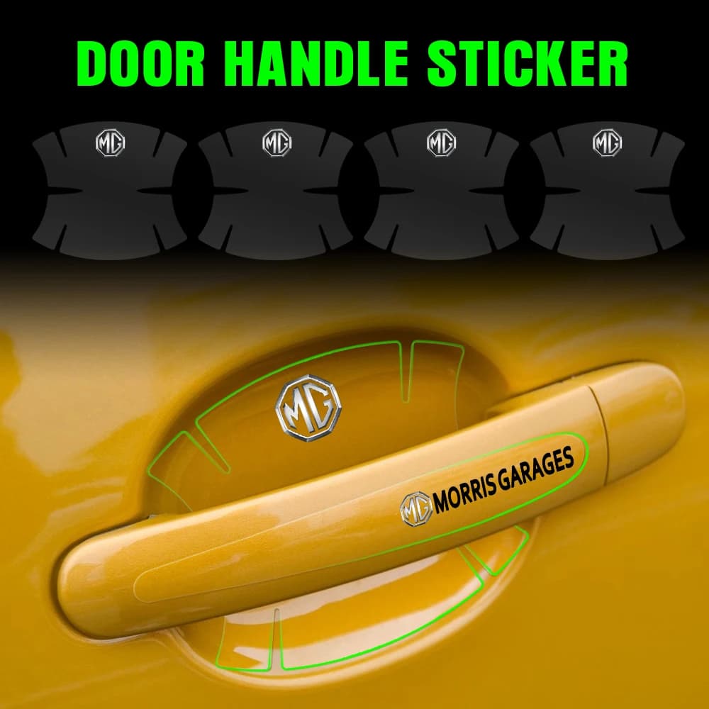 4/8 pz Auto Maniglia Della Porta Pellicola Anti Scratch Adesivi Accessori Auto Per Morris Garages MG MG3 MG5 MG6 MG7 ZS GT EZS EHS Phev RX5