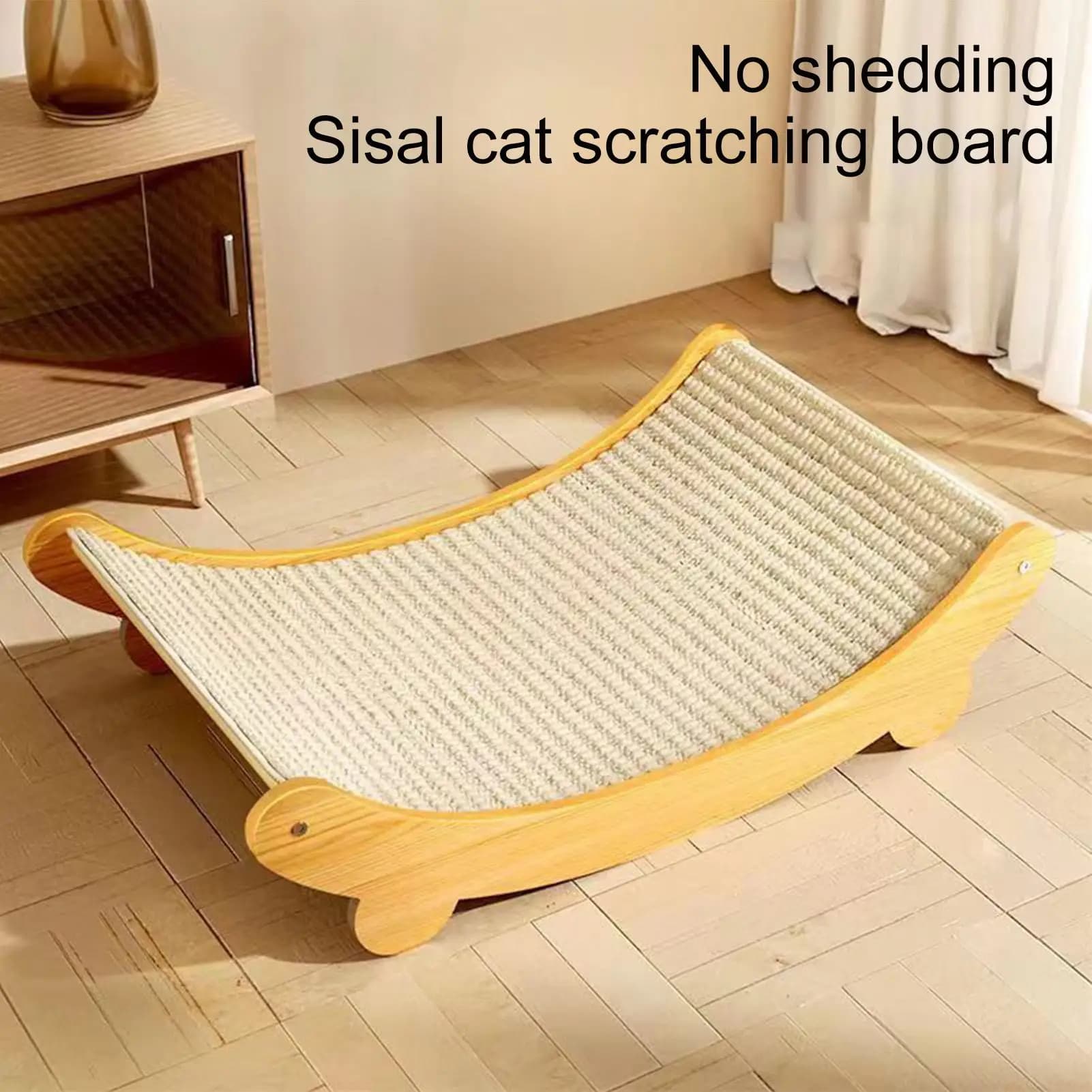 Tappetino Tiragraffi per Gatti in Sisal, Letto e Tavola per Tiragraffi, Resistente all'Usura, Cuscino Tiragraffi in Sisal per Gatti di Piccola Taglia e Animali Domestici