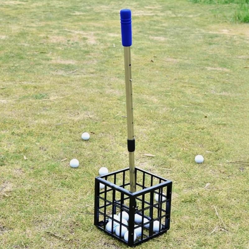 Raccoglitore di palline da golf regolabile Telaio di raccolta di palline da golf di grande capacità Raccoglitore di palline leggero Accessori sportivi professionali