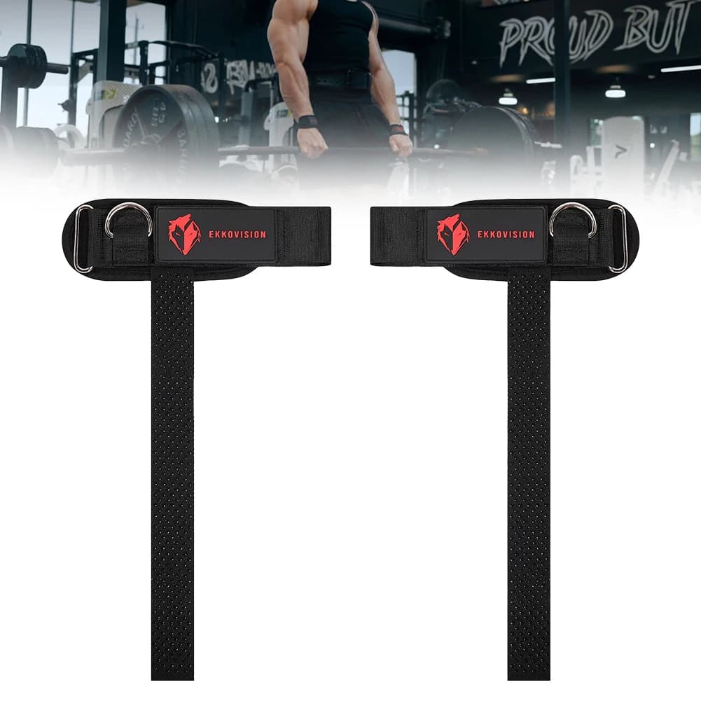 Weight Lifting Straps With Wrist Support Adjustable Non-Slip Daily Gym Strength Conditioning Heavy Deadlift Personal Best (PB)