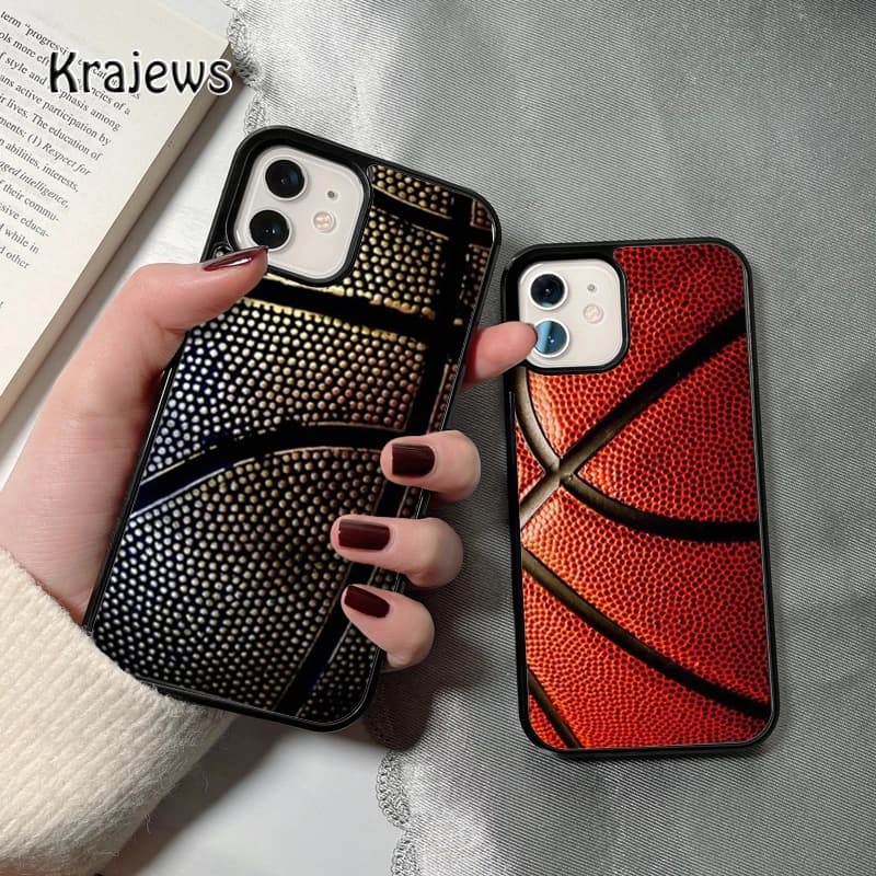 Krajews pelle da basket coque Custodia per telefono per iPhone 17 Air 16 15 14 12 13 PLUS 11 PRO MAX Cover Funda Shell