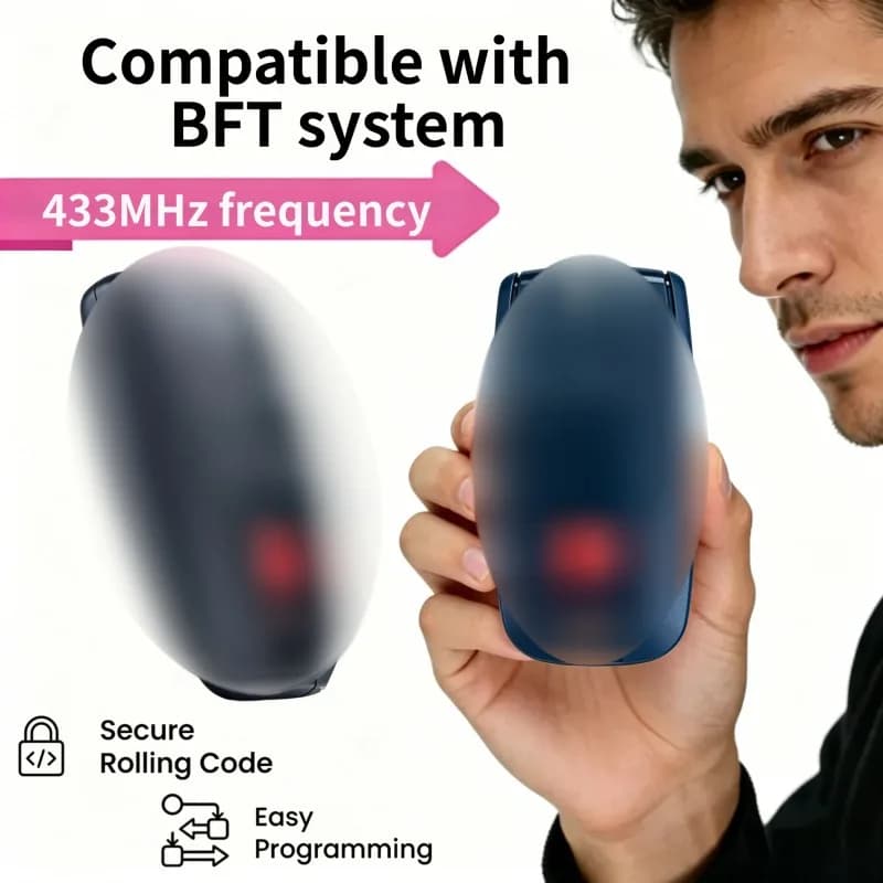 Telecomando B RCB02 RCB04 MITTO 2 4 433MHz Rolling Code MITTO2 MITTO4 RCB 02 04 KLEIO per Porte di Garage e Cancelli