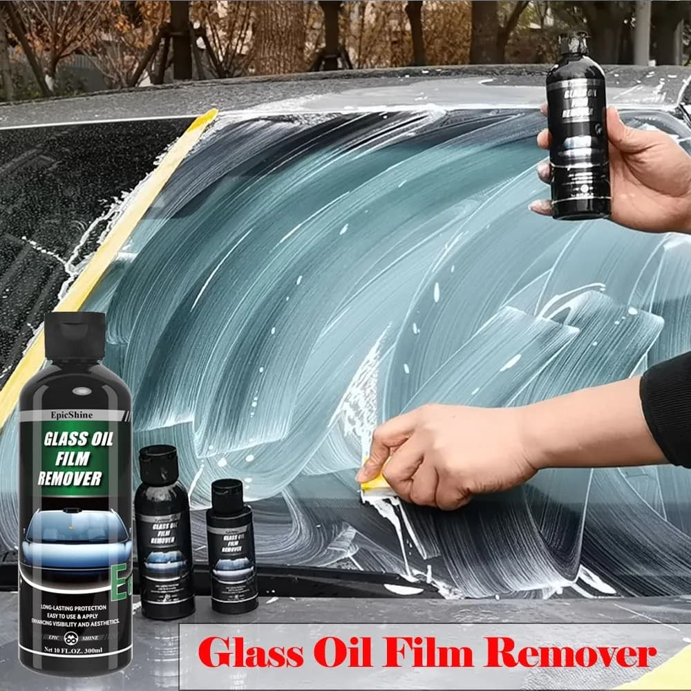 Dispositivo per la rimozione della pellicola di olio per vetro per auto EpicShine Composto per lucidatura del vetro Detergente per parabrezza Lucidatura del vetro per auto Finestra trasparente Dettagli automatici