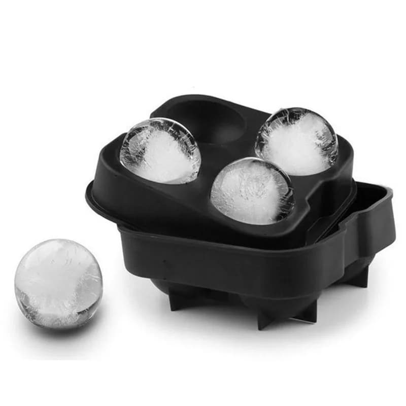 Vassoio per stampi per cubetti in silicone Fai da te Macchina per il ghiaccio congelata Stampo per cubetti di ghiaccio creativo Strumenti per bicchieri perfetti per il congelatore