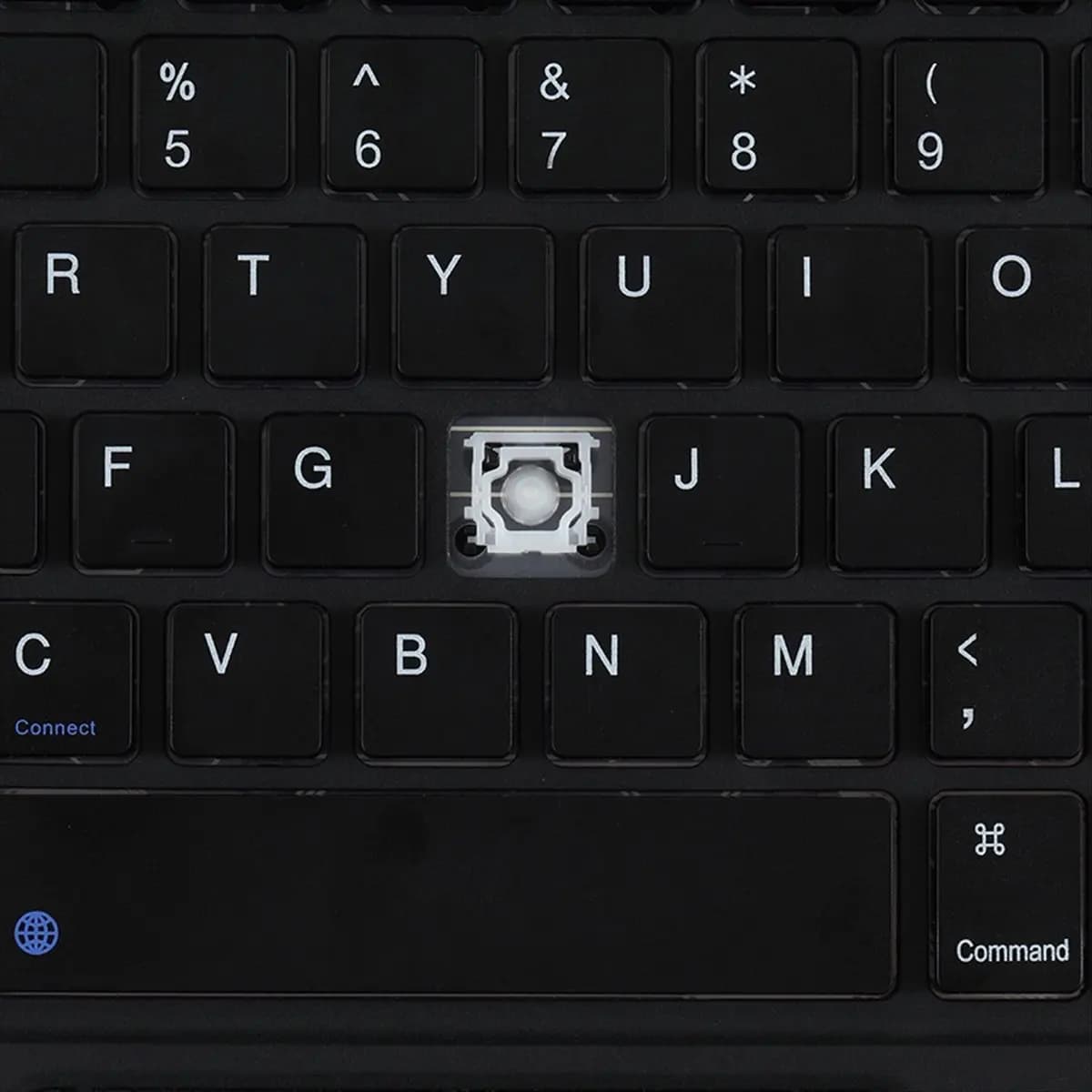 【50% OFF】Touchpad Wireless Keyboard Bluetooth Keyboard for PC Tablet Gaming Black