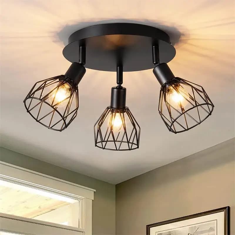 Lampada a sospensione ad angolo regolabile LED 90-260V Decorazione interna per la casa Lustre 25W Soggiorno Cucina Lampadario moderno a soffitto a LED