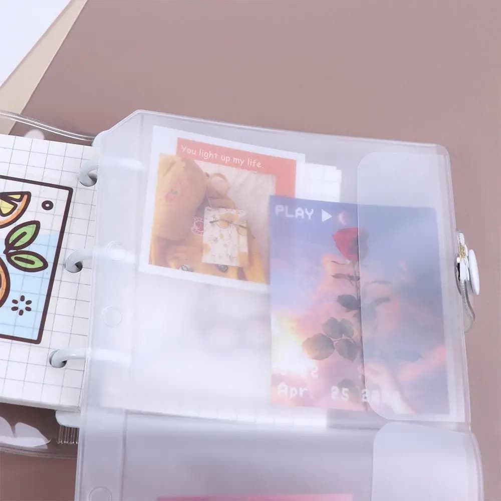 Ricariche Porta file Organizzatore di carte Adesivi Tasche per raccoglitori di archiviazione Borse per archiviazione documenti Cartelle raccoglitori Borse per notebook in PVC