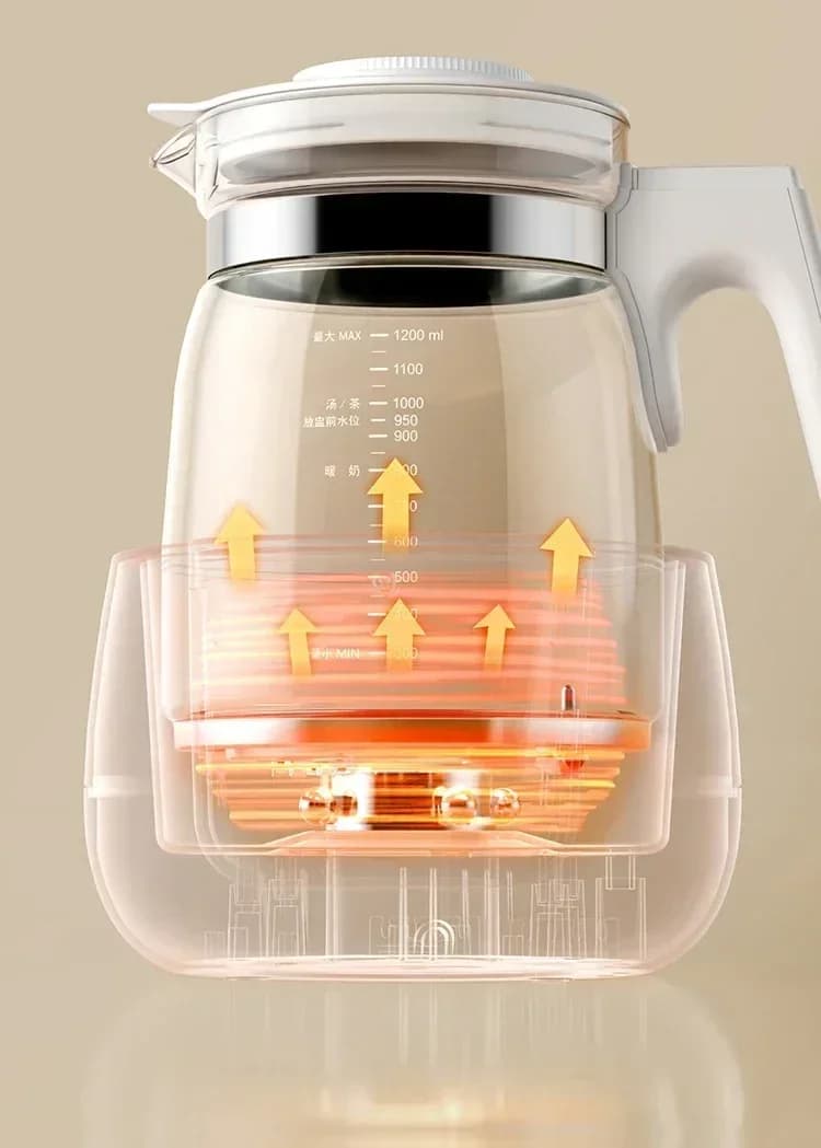 home Electric Kettles Constant Temperature Milk Mixer Baby Hot Water Kettle Milk Powder Mixing Milk Warmer Intelligent