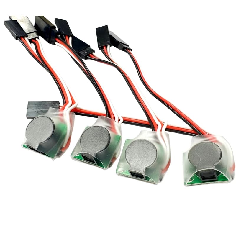 Allarme antifurto per modellini di aerei RC ed elicotteri, tracker 85dB, mini allarme sonoro AM PCM PPM, accessori per auto
