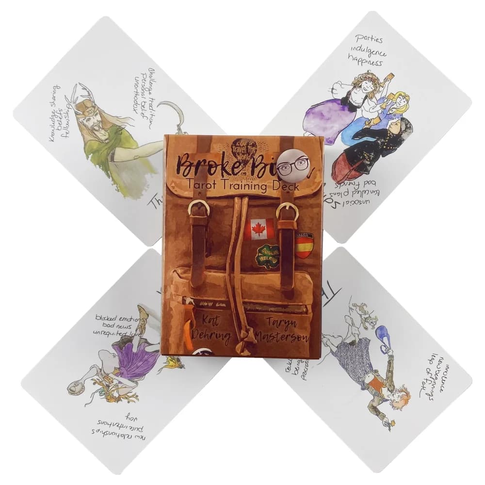 Carte dei tarocchi Broke B Word A 78 Oracle English Visions Divination Edition Mazzo Borad Giochi di gioco