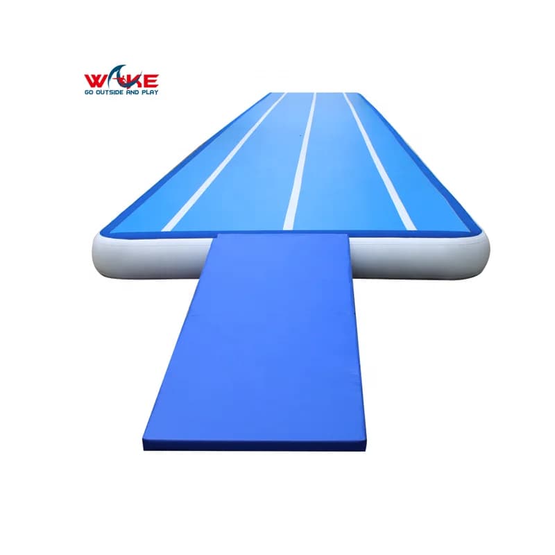 Inflatable gym exercise mattress cheerleader with yoga mat for gymnastics