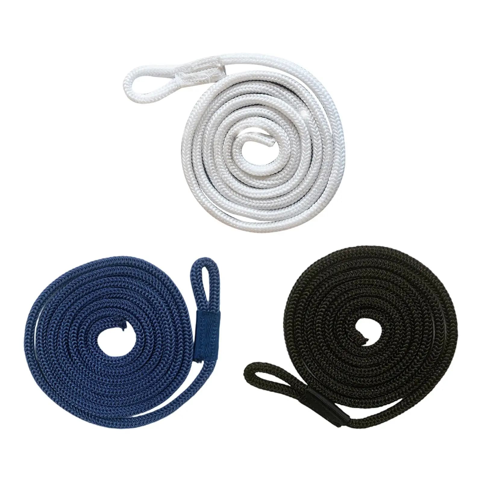 Linea per barche Parafanghi marini Corde Fascette per dock Linee per barche 6mmx1.5M Grucce per barche