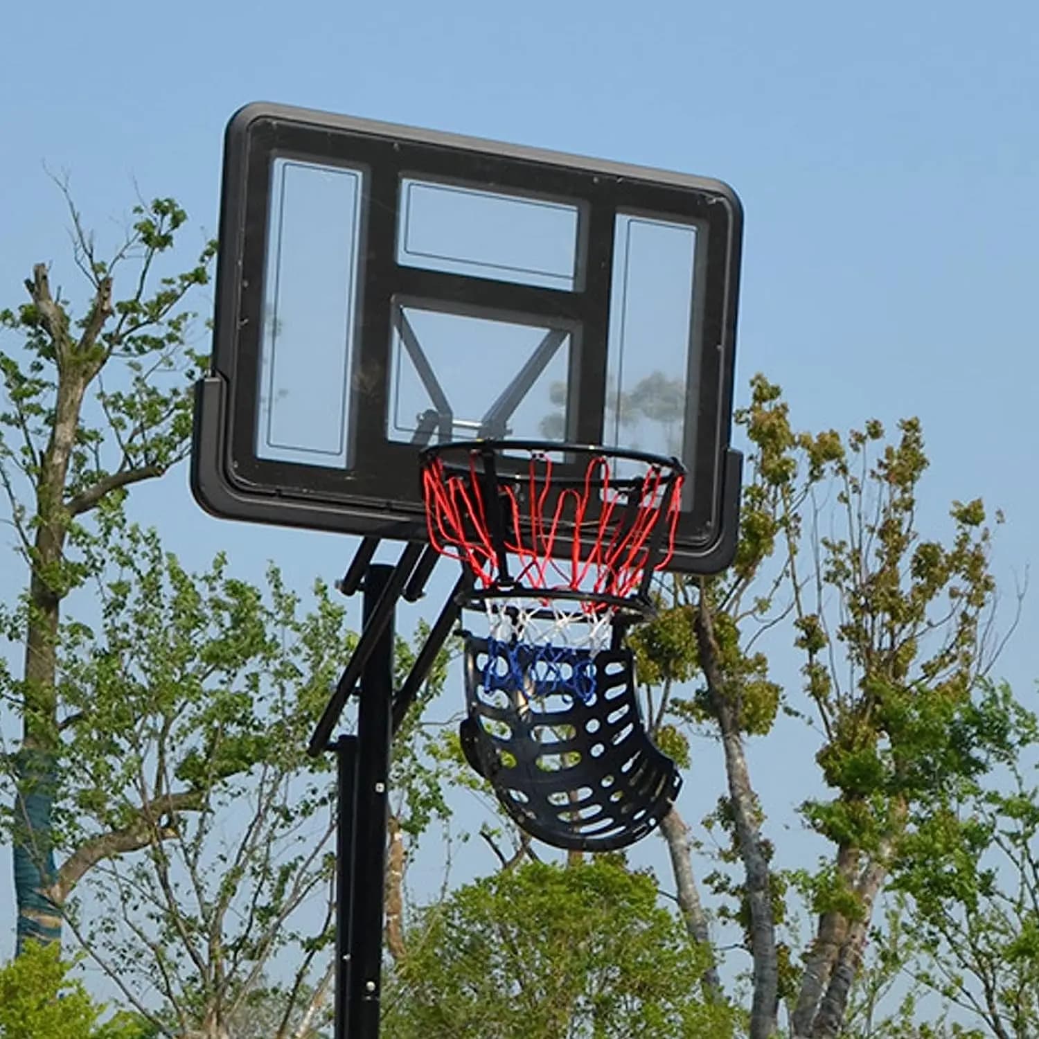 360 degree shooting point trainer basketball return pass bounce training equipment