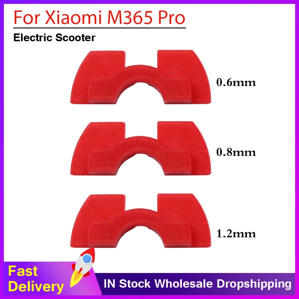 Rubber Pad Pole Shakeproof Cushion Rubber Vibration Damping 3pcs set Electric Scooter Part For Xiaomi Mijia M365 Pro Accessories