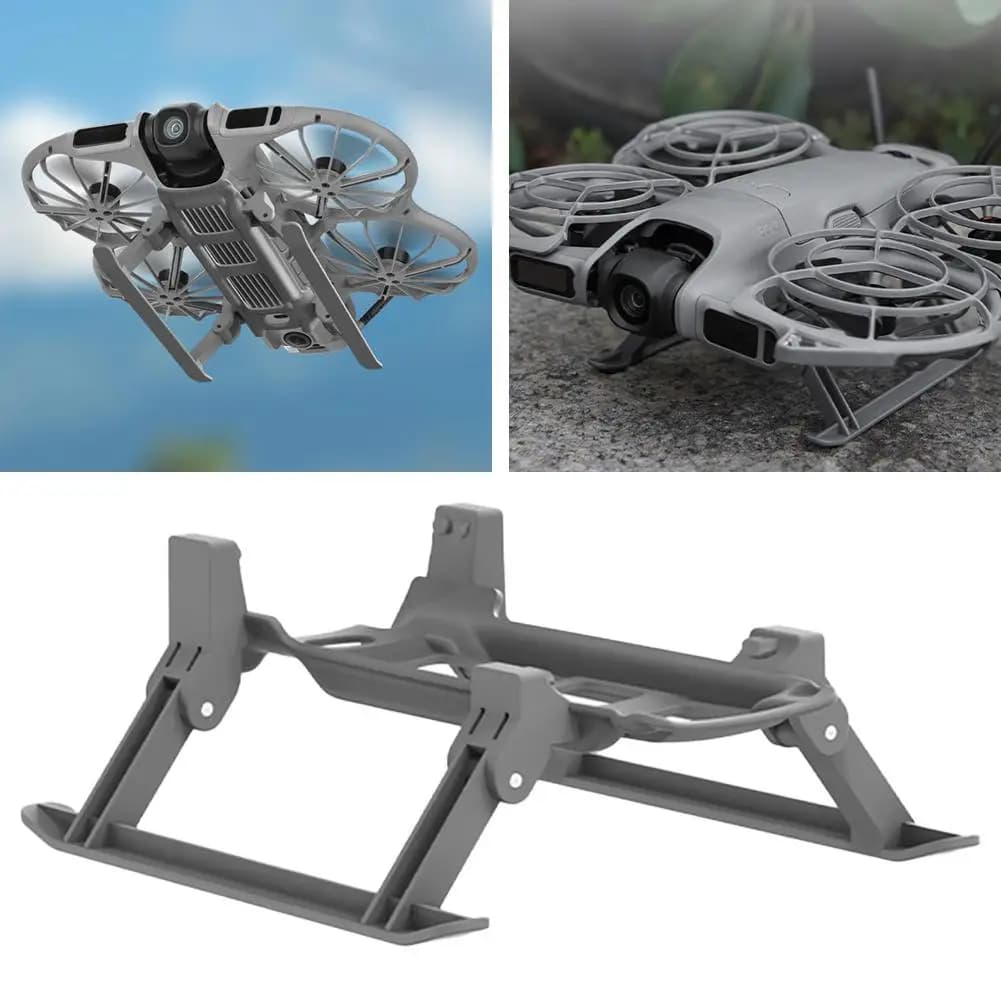 Per DJI Neo 2 Drone: Carrello di Atterraggio Pieghevole a Sgancio Rapido con Gambe Estese e Accessori Protettivi